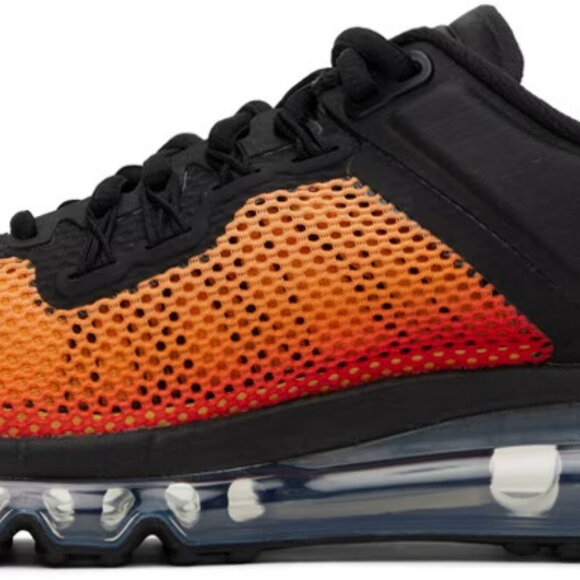 Nike Air Max 2013 Men's Size 10 'Sunset' Black Orange Athletic Shoes HF4887 873 - Picture 7 of 10